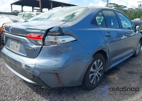 2021 Toyota Corolla Hybrid Le from USA, damaged, VIN JTDEAMDE7MJ012310